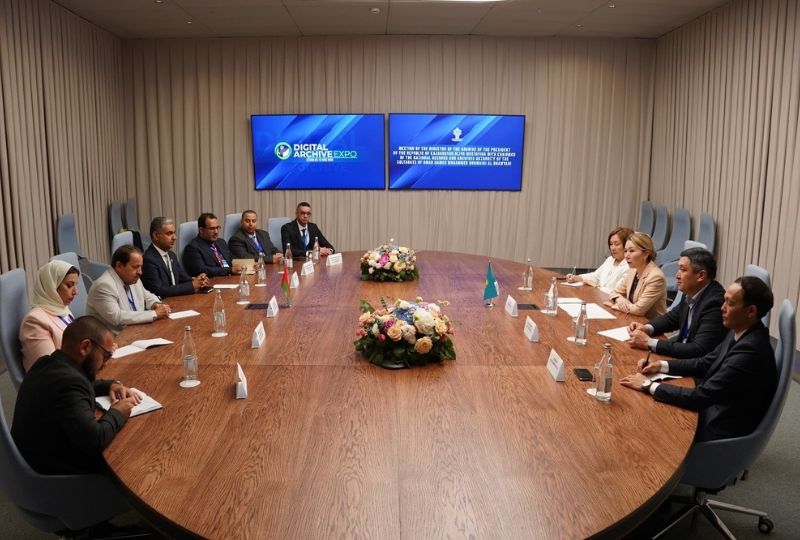 Oman-Kazakhstan hold talks in field of documents, archives